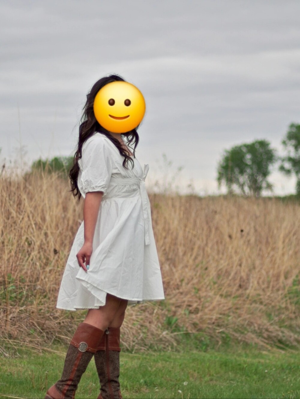 White Graduation Mini Dress